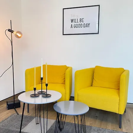 Black&Yellow Designer Apartment Bielefeld Zewnętrze zdjęcie